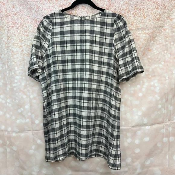 THE GREAT. Plaid Tunic Top - Picture 8 of 8